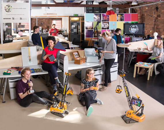 Pervasive Media Studio logo