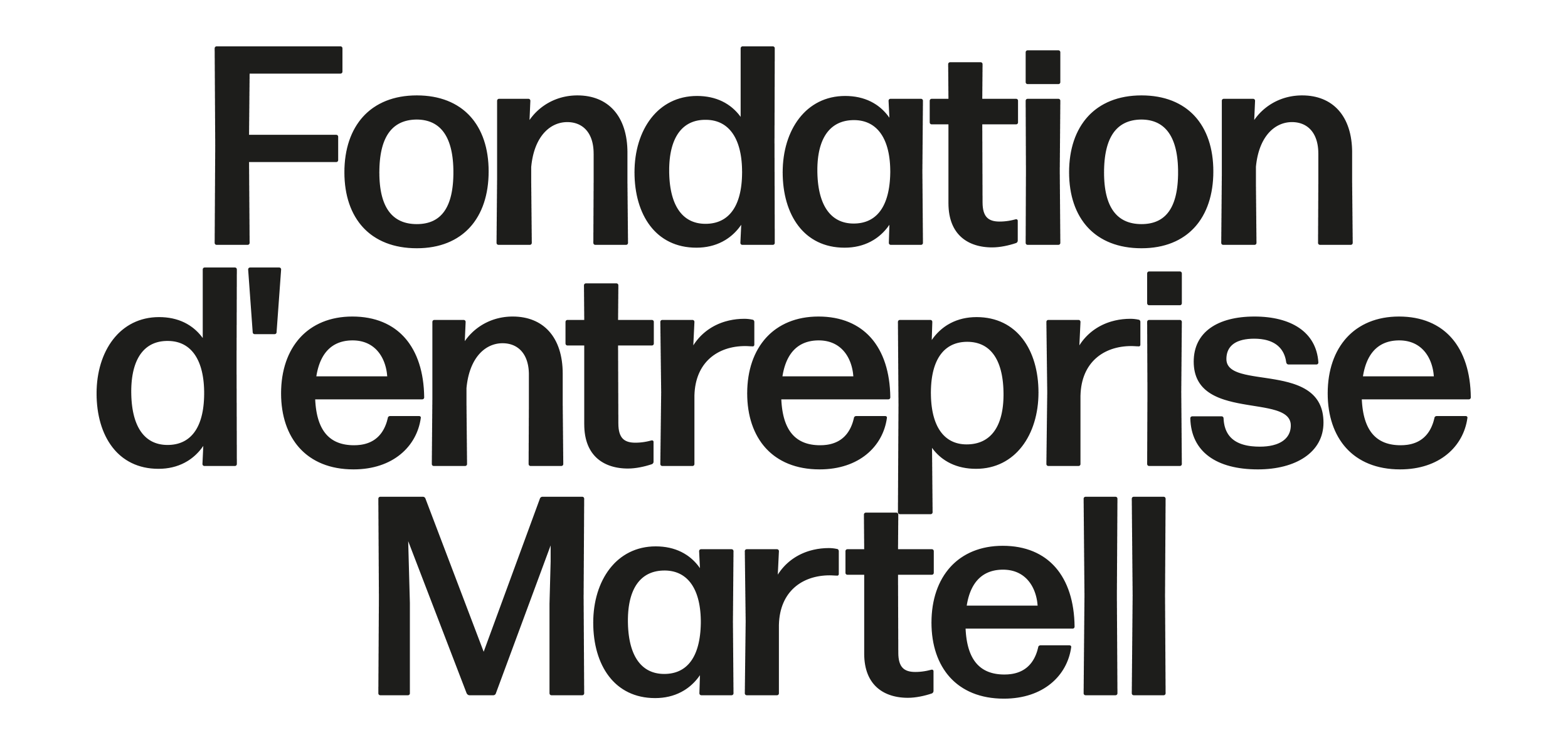Fondation d’entreprise Martell logo