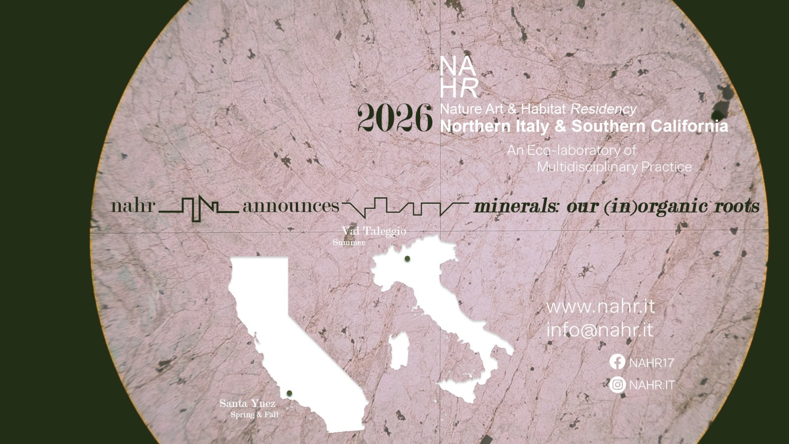 Nature, Art & Habitat Residency: An ECO-Laboratory of Multidisciplinary Practice Taleggio Valley, Italian Alps logo