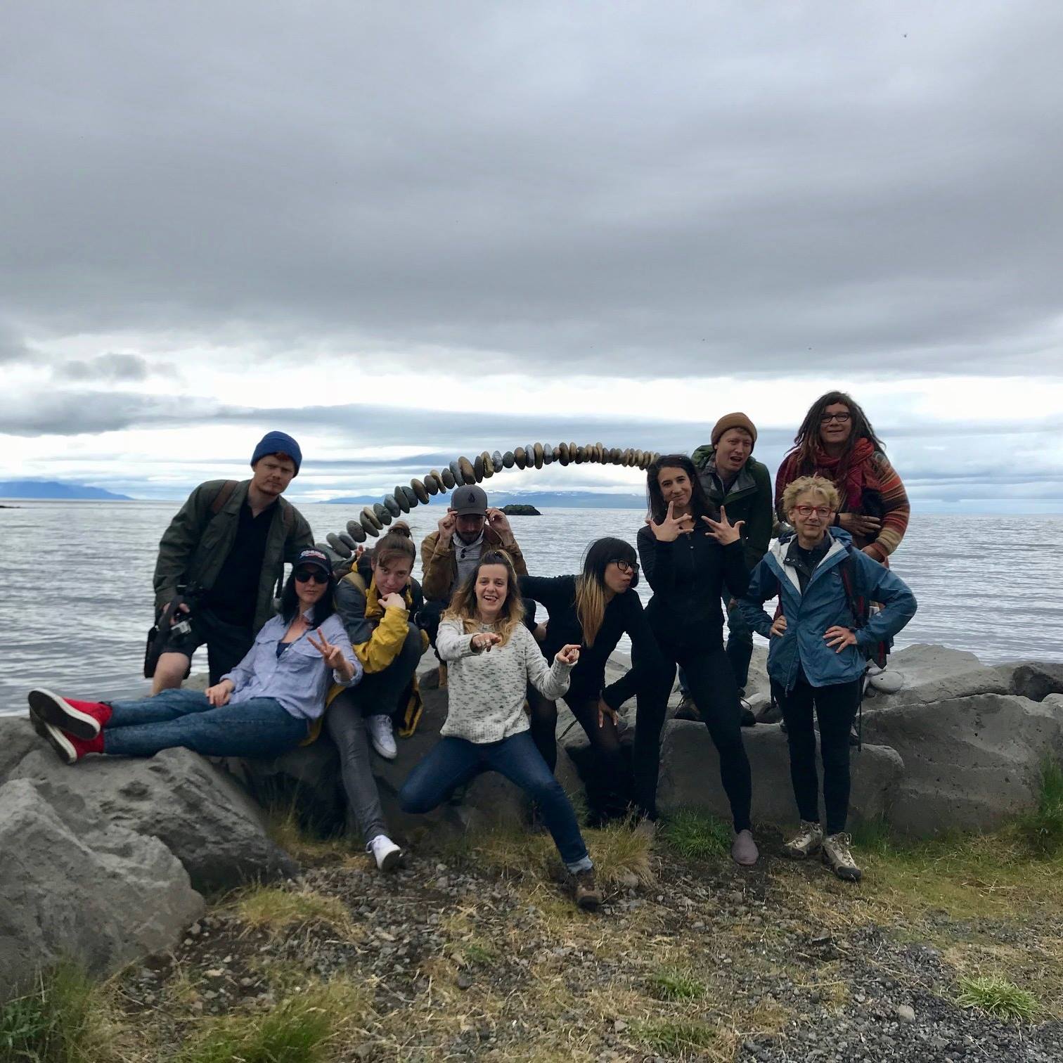 NES Artist Residency logo