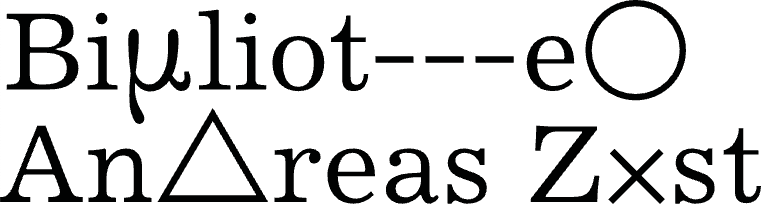 Bibliothek Andreas Züst logo