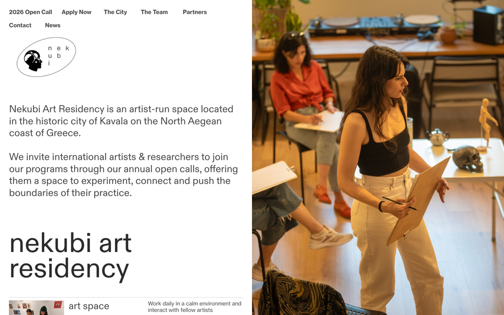 nekubi art residency logo