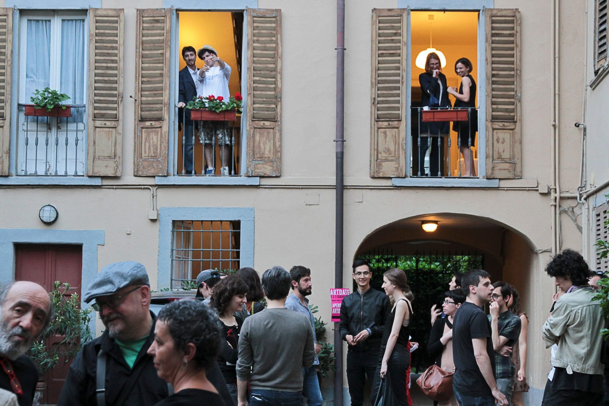 The Blank Residency logo