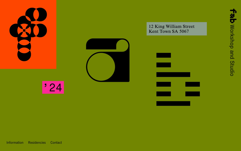 Adelaide Fringe / FAB studioResidency logo