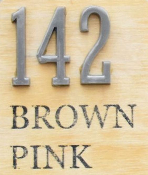 R&F Brown Pink logo