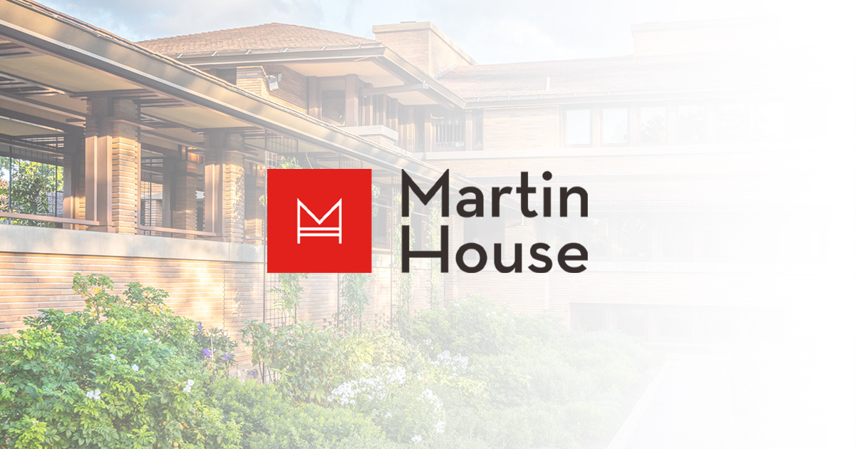 Frank Lloyd Wright's Martin House logo