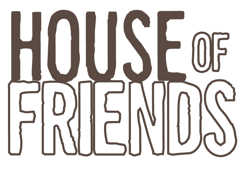 House of Friends / NOW•FRIENDS Artist Residency logo