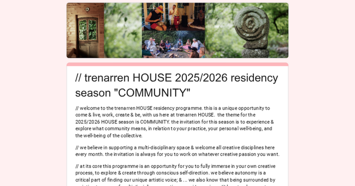 trenarren HOUSE logo